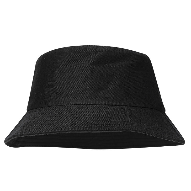 Wholesale  summer solid color fisherman hat outdoor sun bucket hat