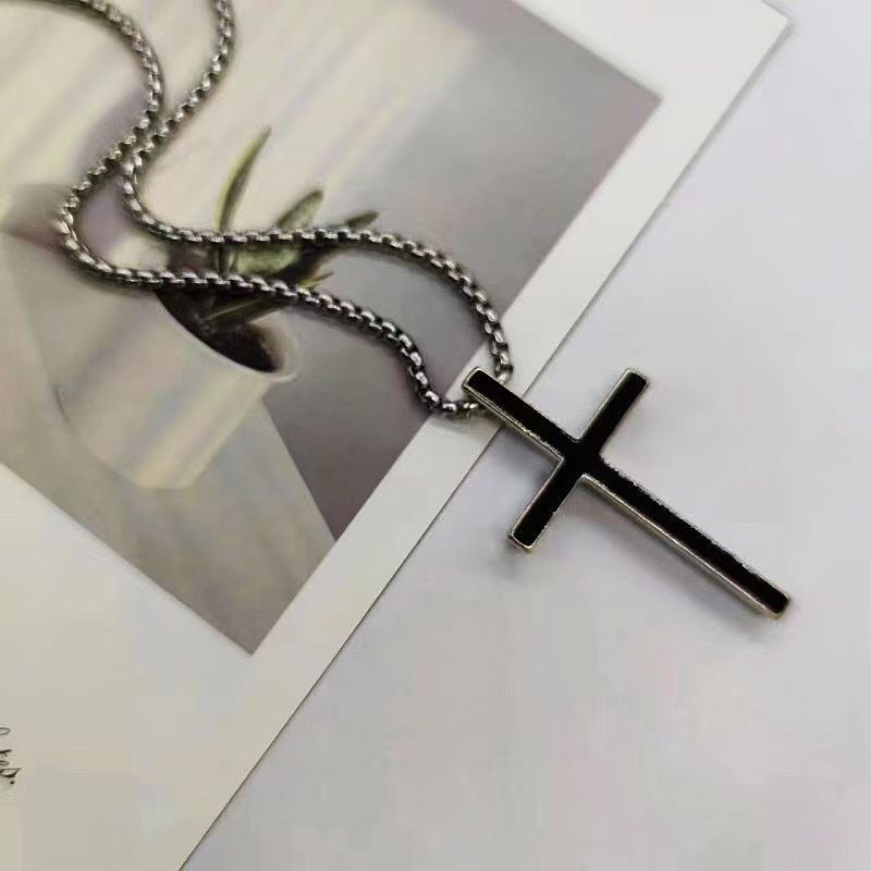 Wholesale Thorn Rose Cross Necklace