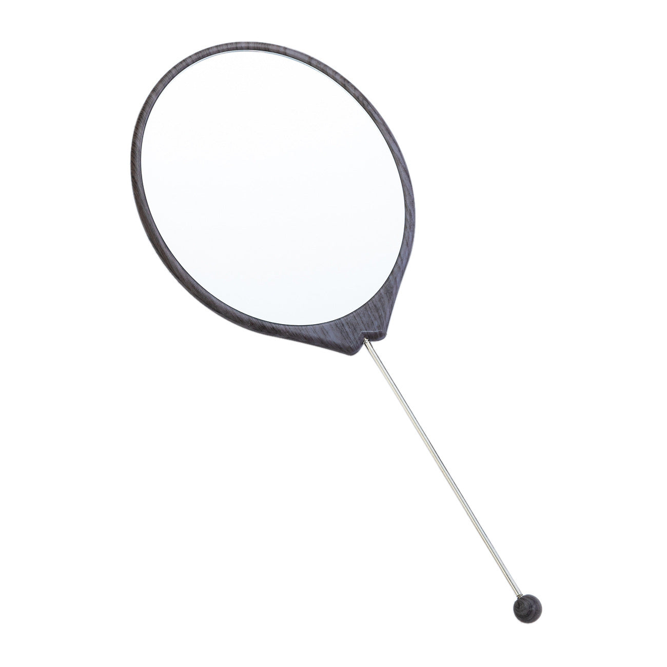 Wholesale  DIY Beaded Oval Wood Grain Mirror