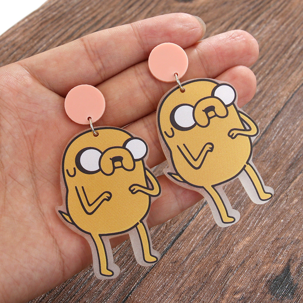 Wholesale Cartoon Cute Acrylic Earrings ACC-ES-ManT018