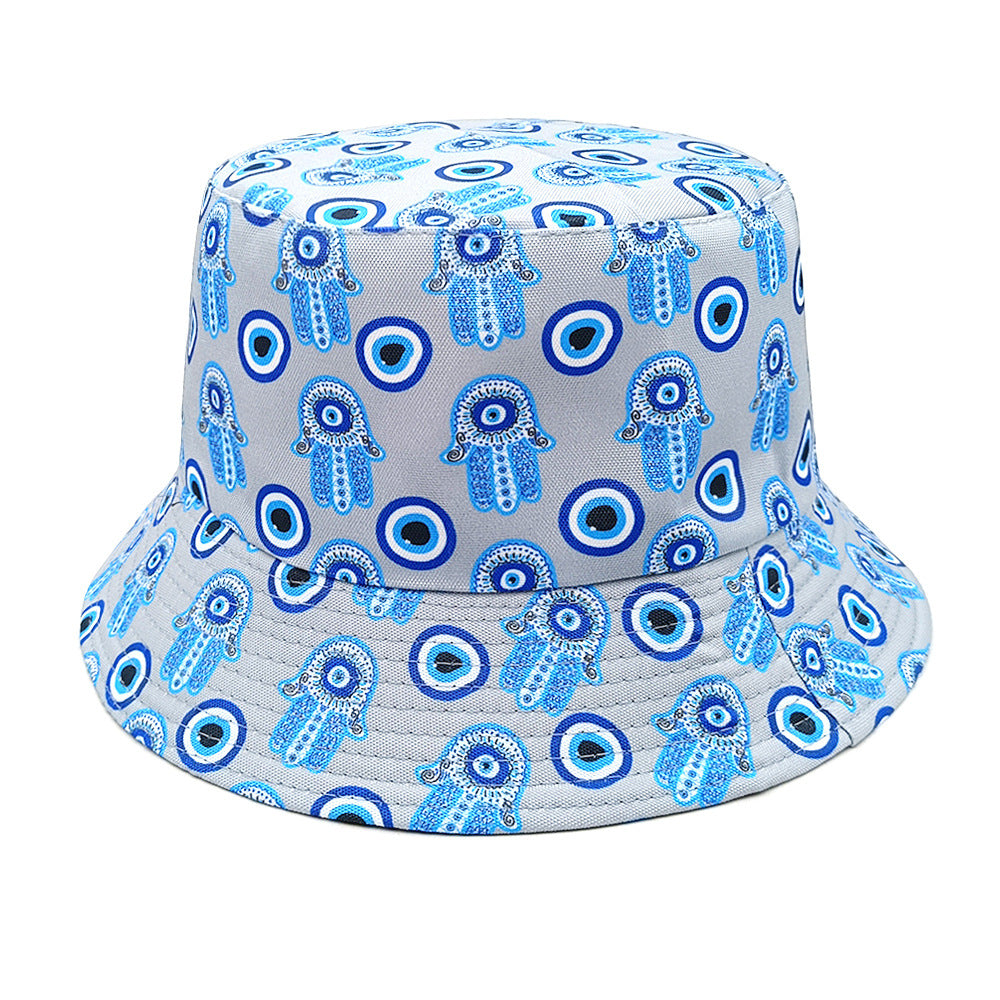 Wholesale Devil Eyes Padima Palm Bucket Hat ACC-HT-ShunM003