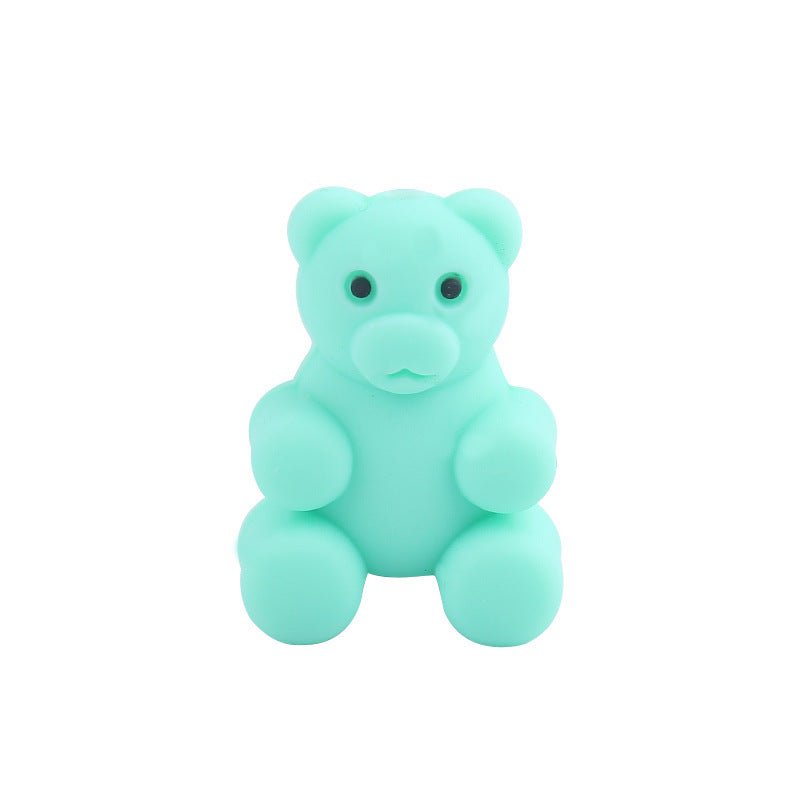 Wholesale Cartoon Cute Cartoon Silicone Bear Series Focal Beads DIY Bead Accessories