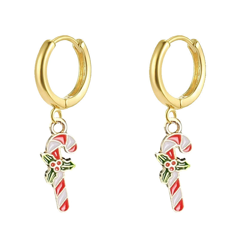 Wholesale 2 pairs/ pack Christmas gift  Christmas tree earrings