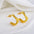 Wholesale  Geometric C- shaped Earrings