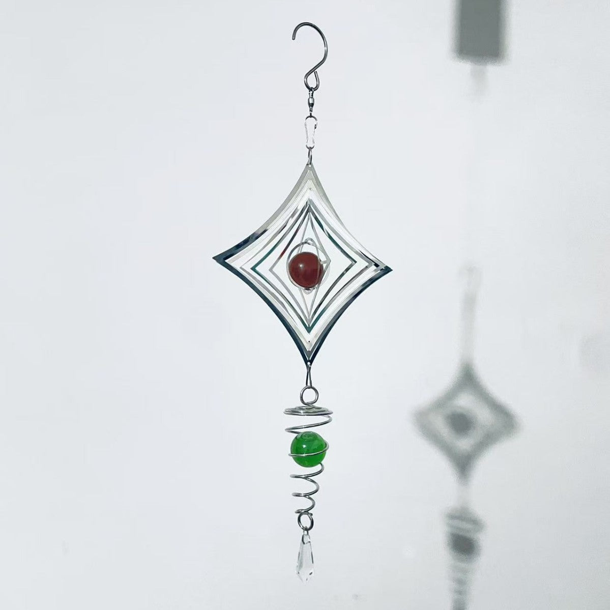 Wholesale 3PCS Metallic Rotating Wind Chime