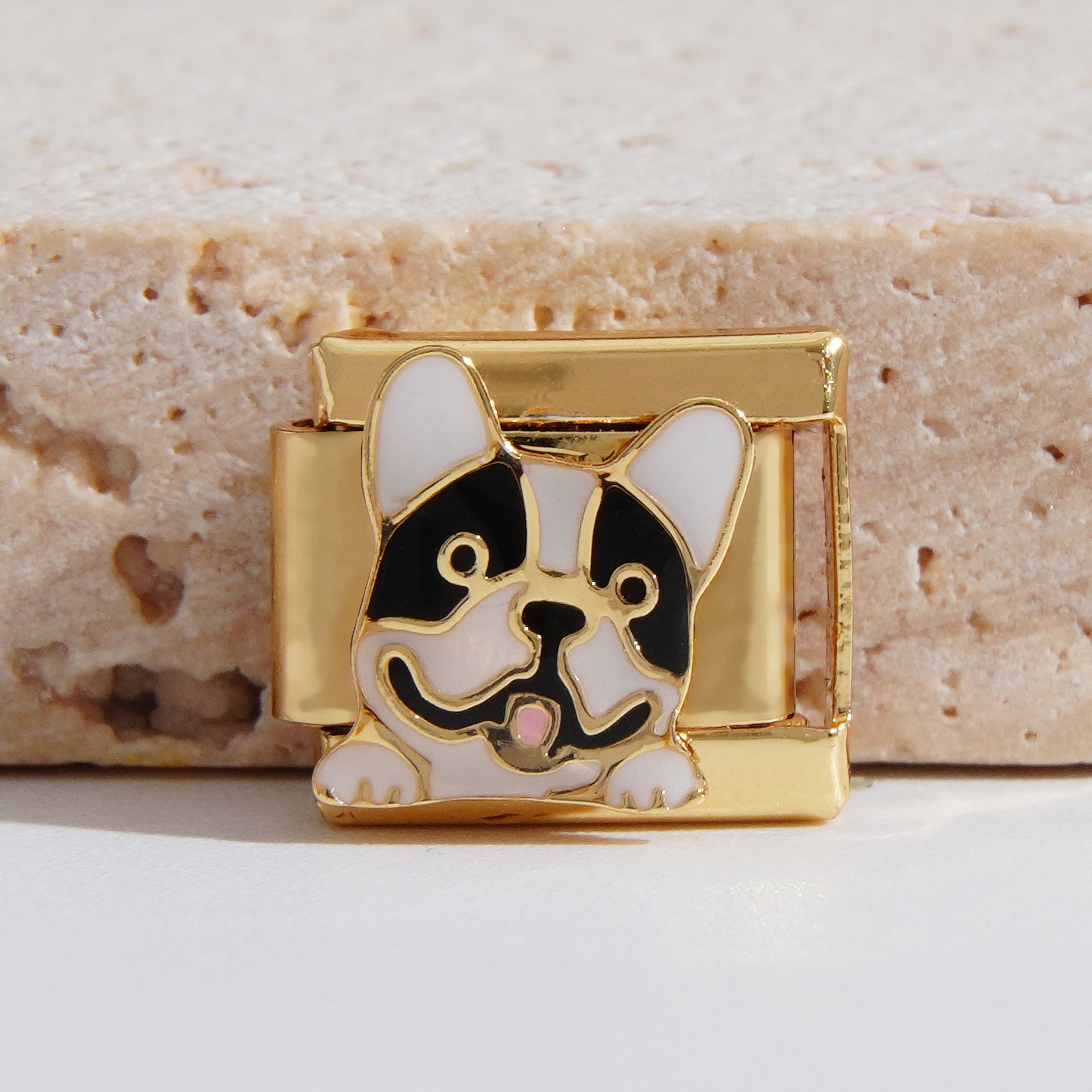 Wholesale Italian Charm Bracelet 9mm DIY Splicing Creative Pattern Stainless Steel Composable Bracelet