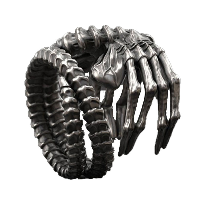 Wholesale Gothic Punk Motorcycle Style Domineering Skull Claw Ring Goth Theme ACC-RS-ChenRui003