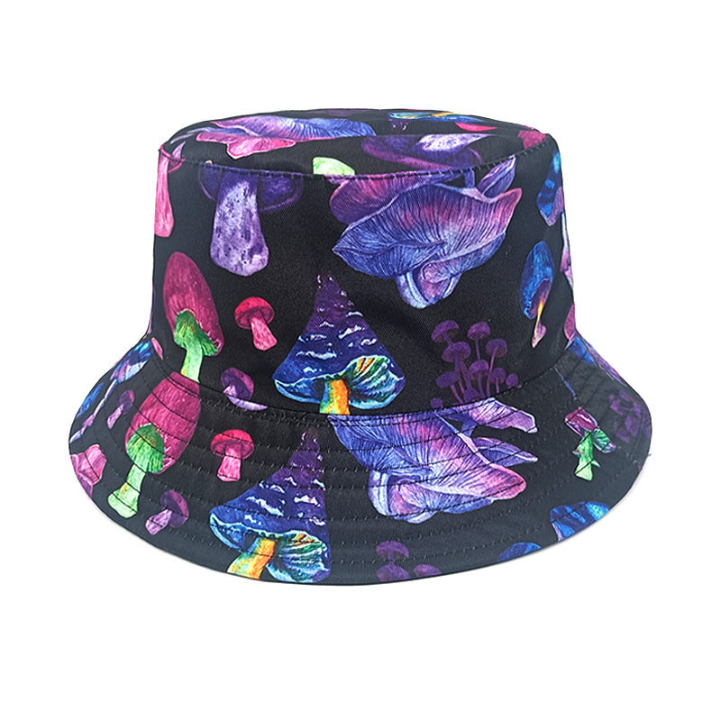 Wholesale Mushroom Bucket Hat Double-sided Sun Protection Hat ACC-HT-AoZheng001