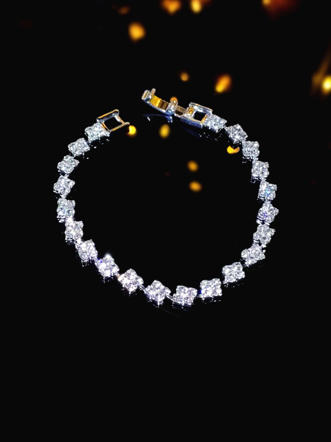 Wholesale  super flash full diamond bracelet