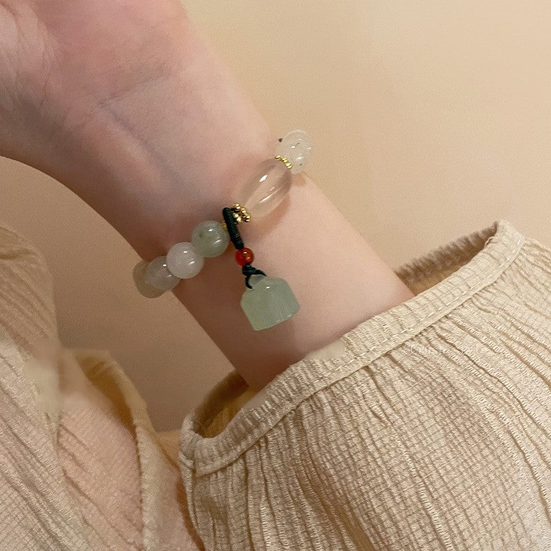 Wholesale Lotus Pendant Bracelet