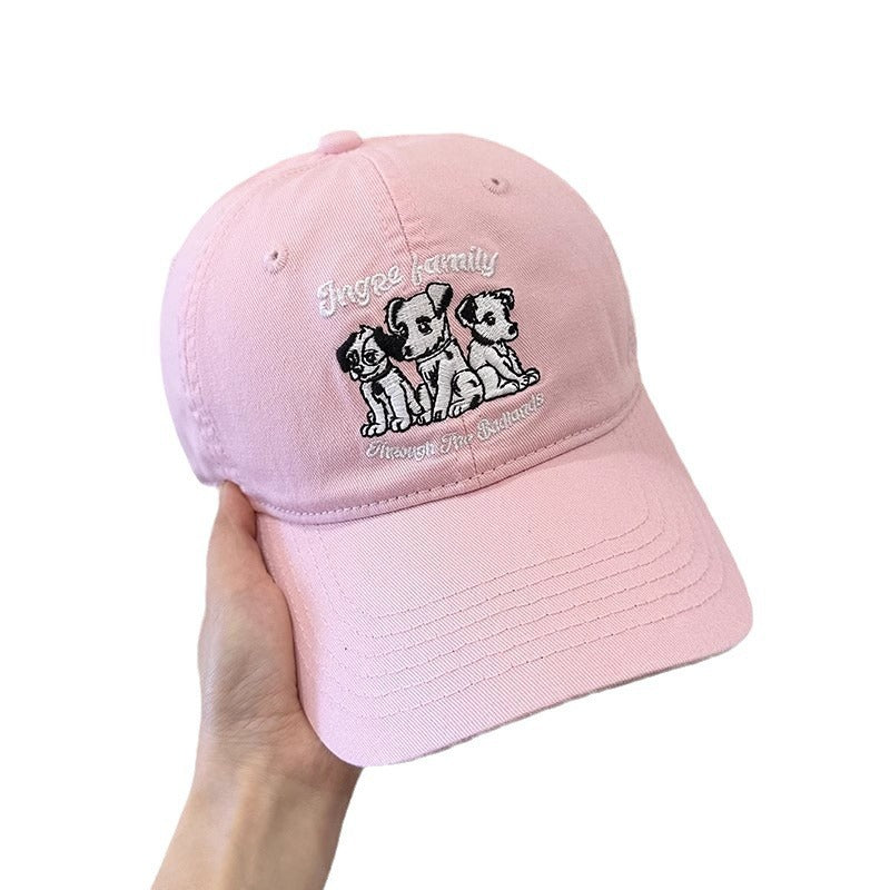 Wholesale Cute Cartoon Red Dalmatians American Vintage Baseball Cap