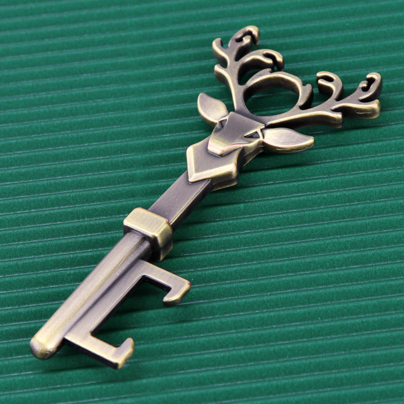 Wholesale Nautical Rudder Bottle Opener Alloy Keychain