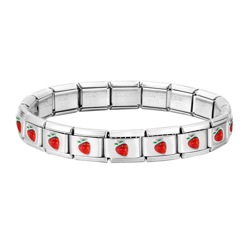 Wholesale Simple Retro Stainless Steel DIY Bracelet Jewelry Accessory