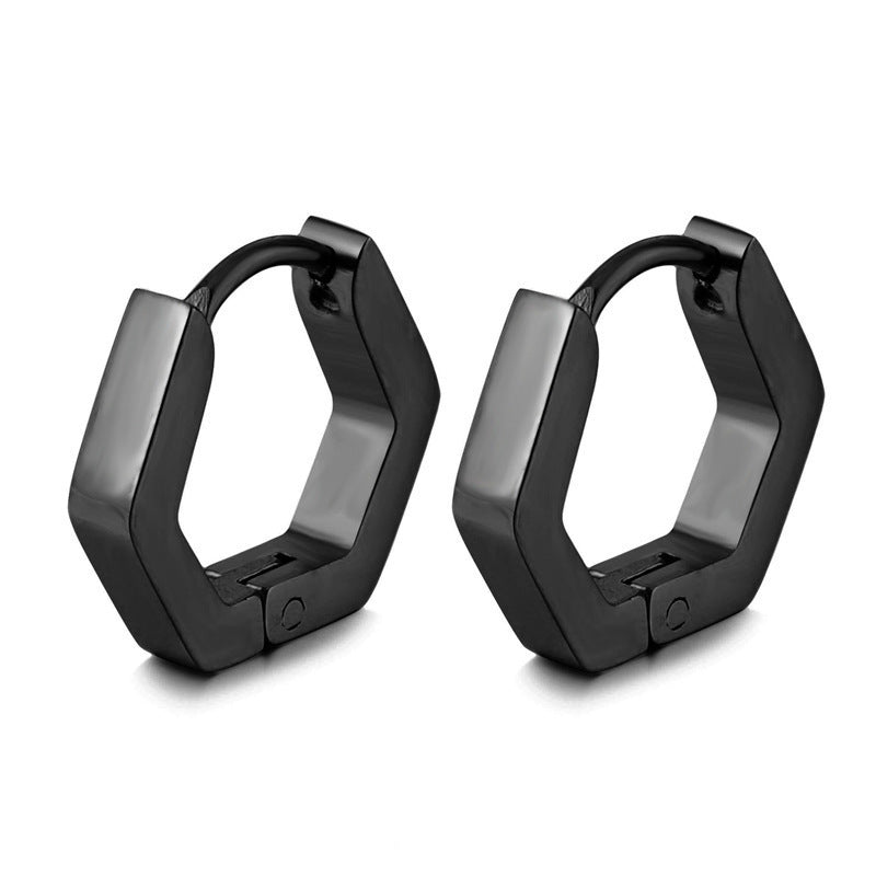 Wholesale Stainless Steel Earrings Special Shaped Geometric Earrings Polygonal Earrings ACC-ES-FaDiniya002