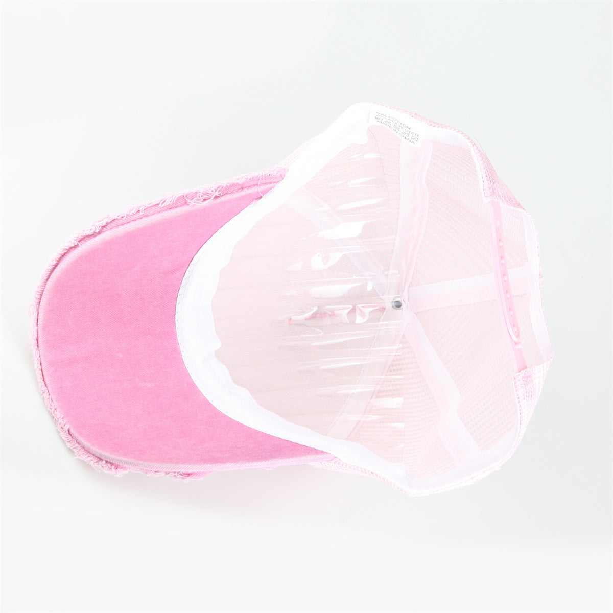 Wholesale  Five Pieces Washed Solid Color Light Plate Baseball Cap