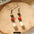 Wholesale Vintage Hand-made Plant Fruit Wood Earrings