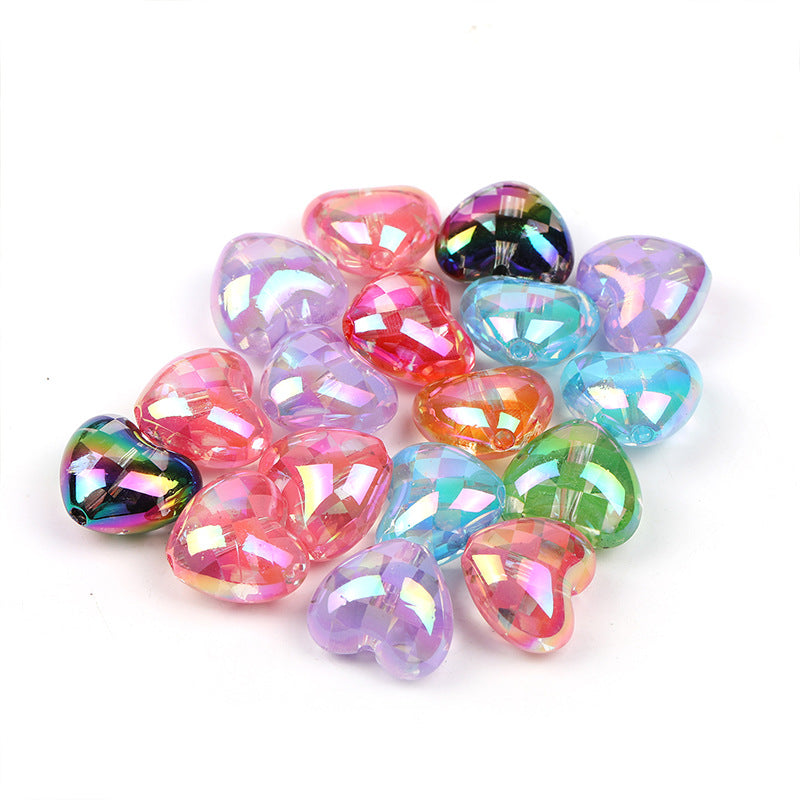 Wholesale 100pcs Acrylic Beads Love Five-pointed Star Beaded Pumpkin Lantern Beads Accessories ACC-BDS-BLG037