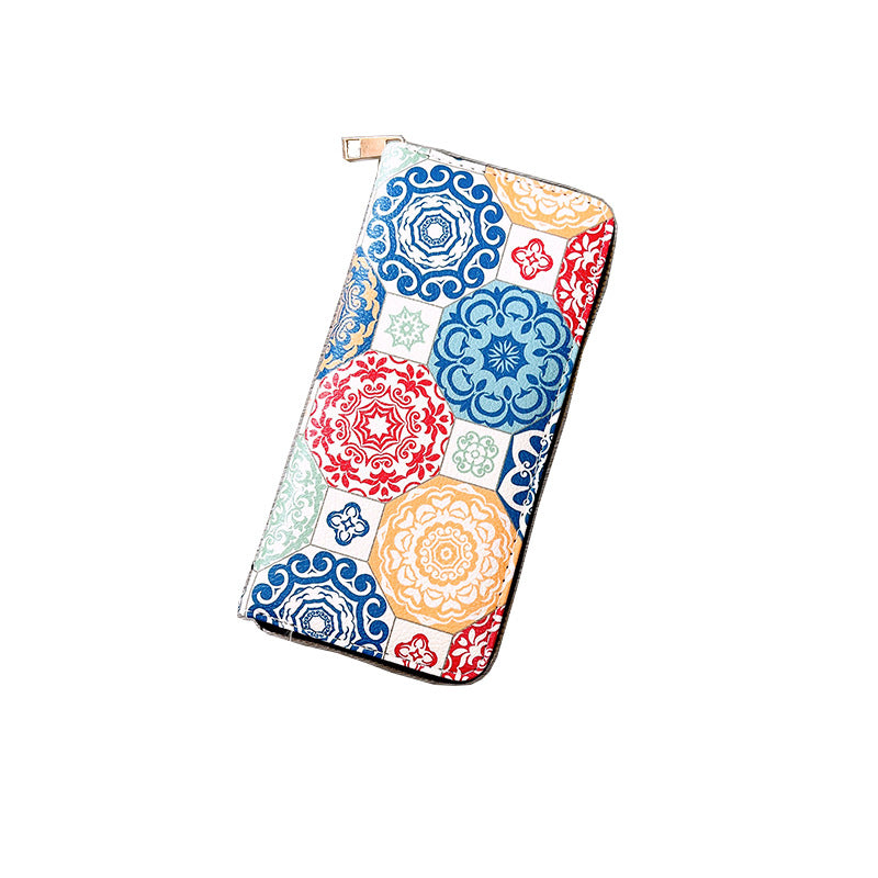 Wholesale Ethnic Style Ladies Wallet Vintage Clutch Bag ACC-WT-Mengs001