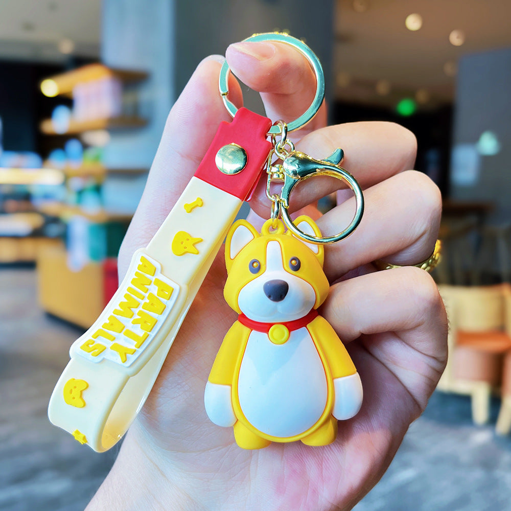 Wholesale Cartoon PVC Soft Keychains ACCVIP-KC-ErLu008