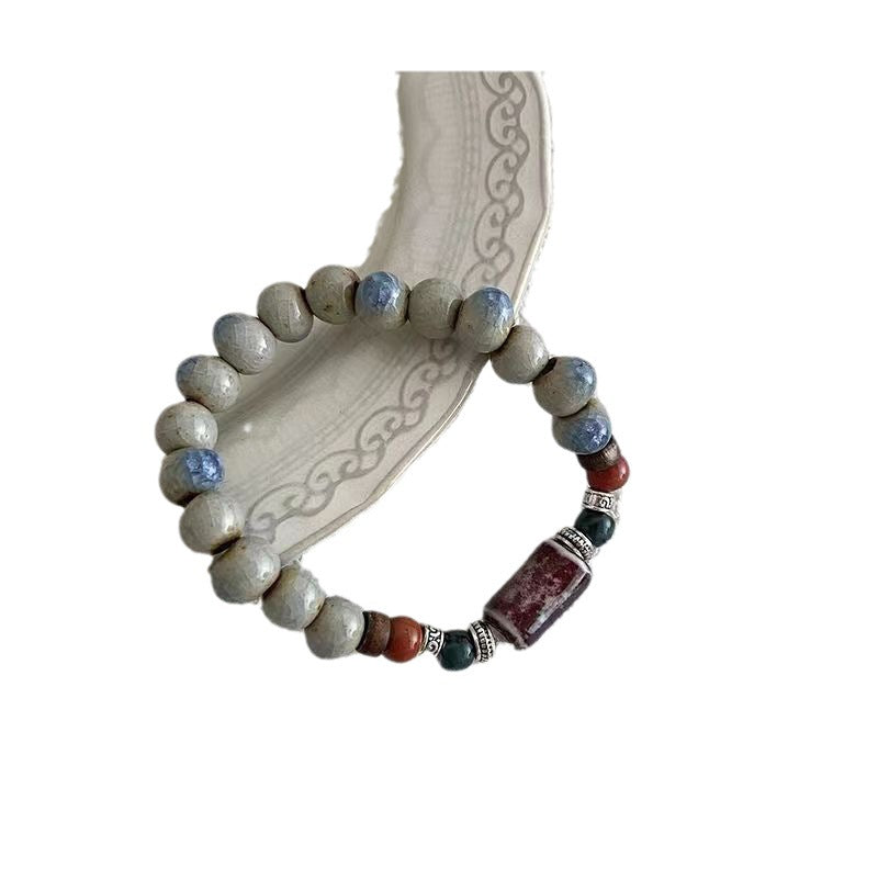 Wholesale Bohemian Porcelain Bead Bracelet ACC-BT-YXH003