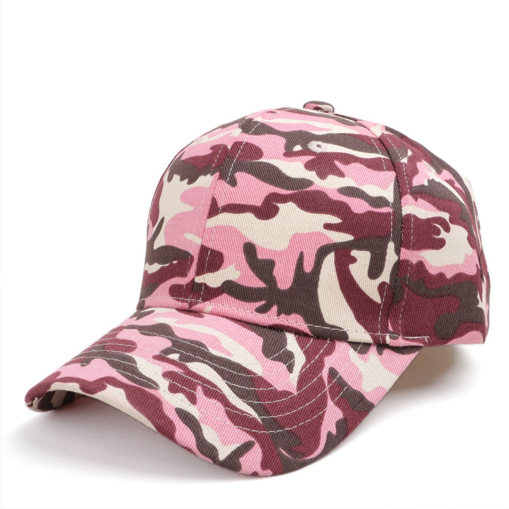 Wholesale Camouflage Baseball Cap  Casual Fashion Velcro Cap Sunscreen Sunshade Hat