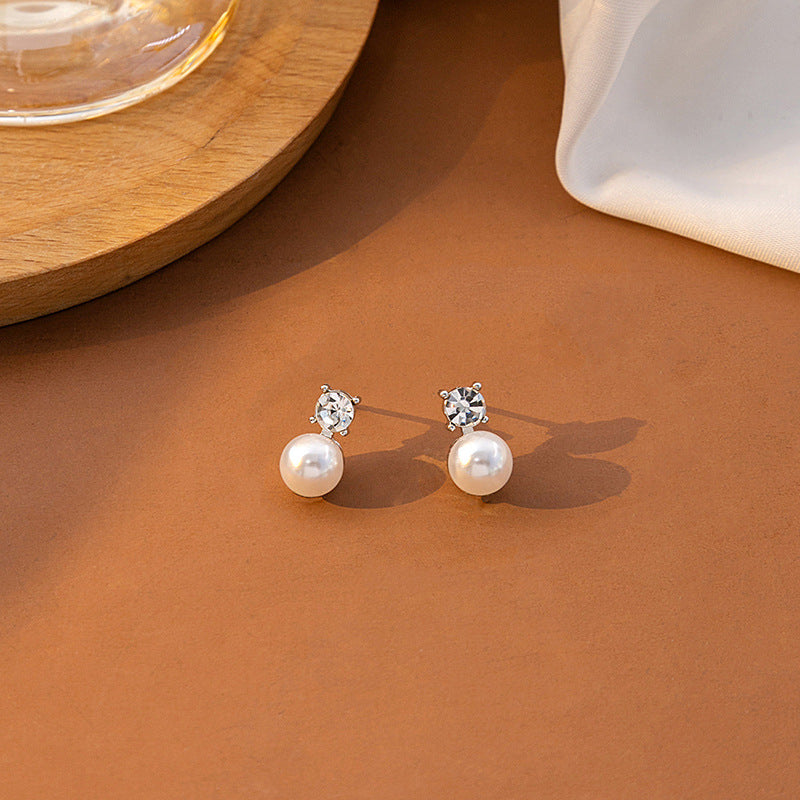 Wholesale Simple Cherry Pearl Earrings ACC-ES-MDD082