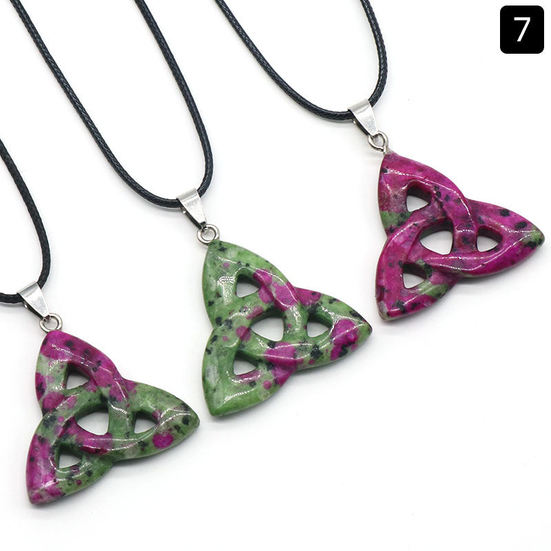 Wholesale Hollow Triangle Shape Pendant ACC-PT-KeSuo008