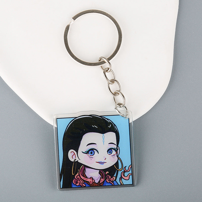 Wholesale Cartoon Anime Acrylic Keychains ACC-KC-HangLi022