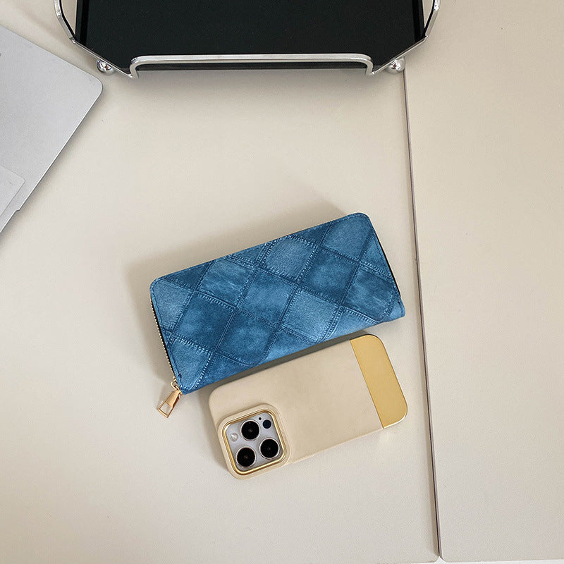 Wholesale Long Leather Clutch Large Capacity Multi-card Slot Wallet ACC-WT-Kuans002