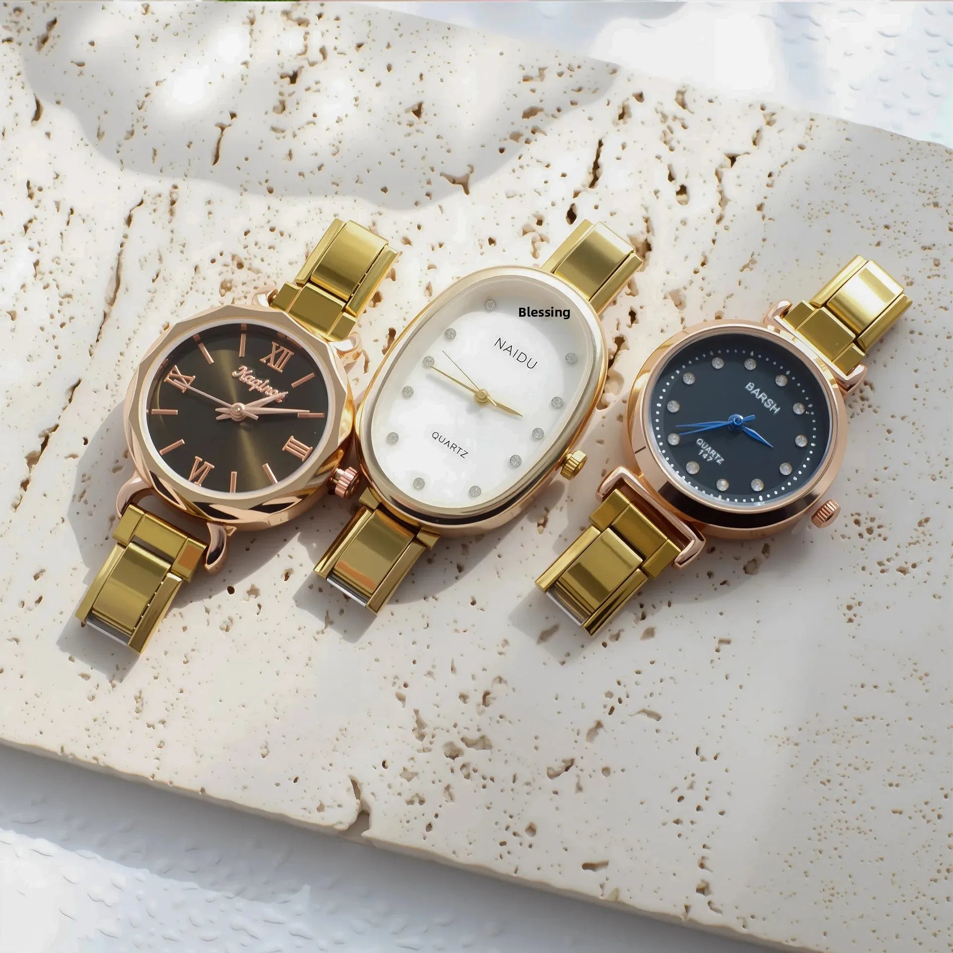 Wholesale Italian Charm Bracelet DIY Splicing Quartz Watch Stainless Steel Composable Bracelet