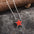 Wholesale Big Five-pointed Star Turquoise Pendant Clavicle Necklace