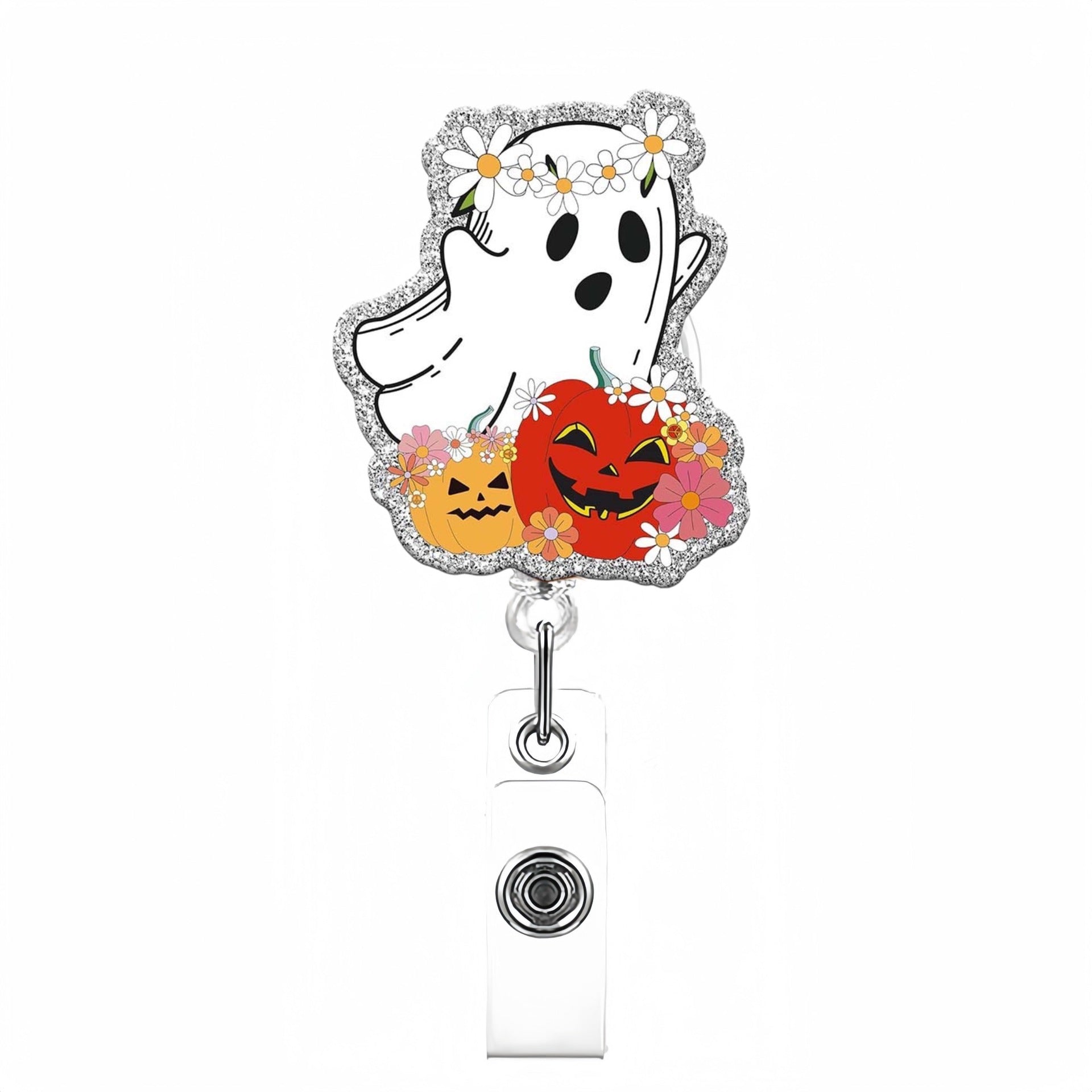 Wholesale  Ghost Badge Reels Keychains