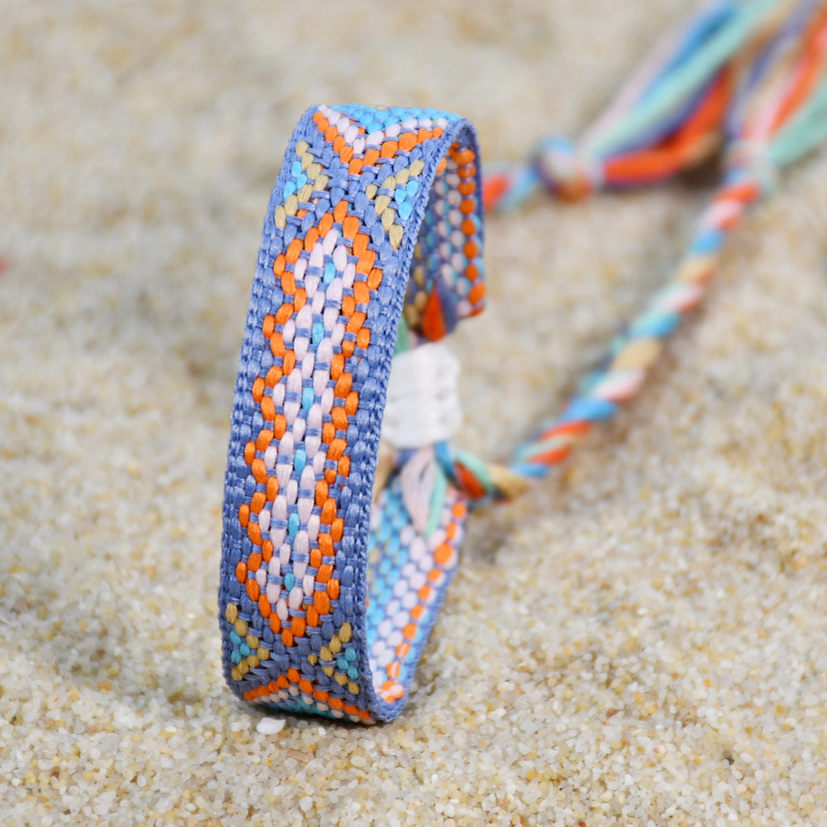 Wholesale Colorful Tassel Lucky Handmade Woven Bracelet Miyuki ACC-BT-Youf002