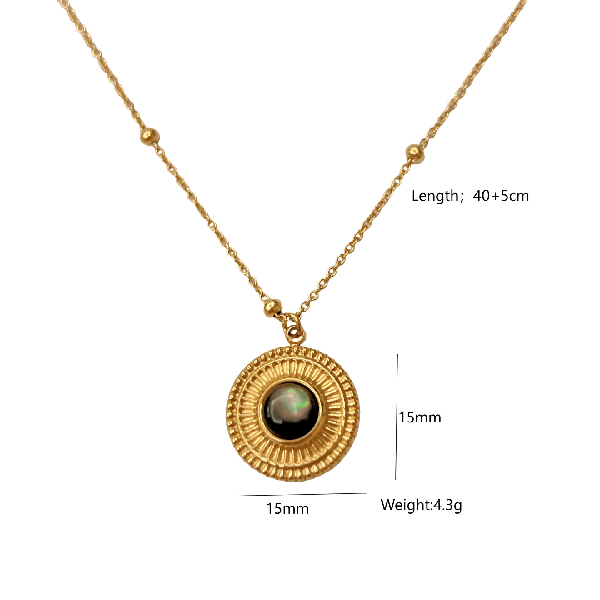 Wholesale Yellow Tiger Stone Star Necklace Agate Pendant Natural Stone Pendant Stainless Steel Jewelry