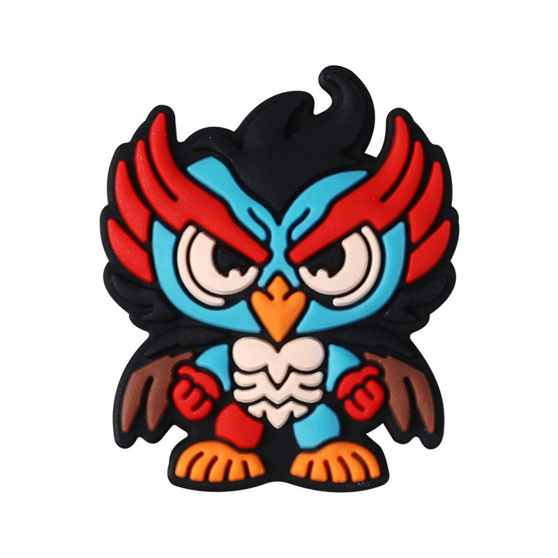 Wholesale 20pcs Cartoon Owl Focal Beads DIY Bead Accessories ACC-BDS-RongFa047