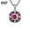 Wholesale  Creative hiphop Titanium Steel Devil's Eye Pendant Necklaces