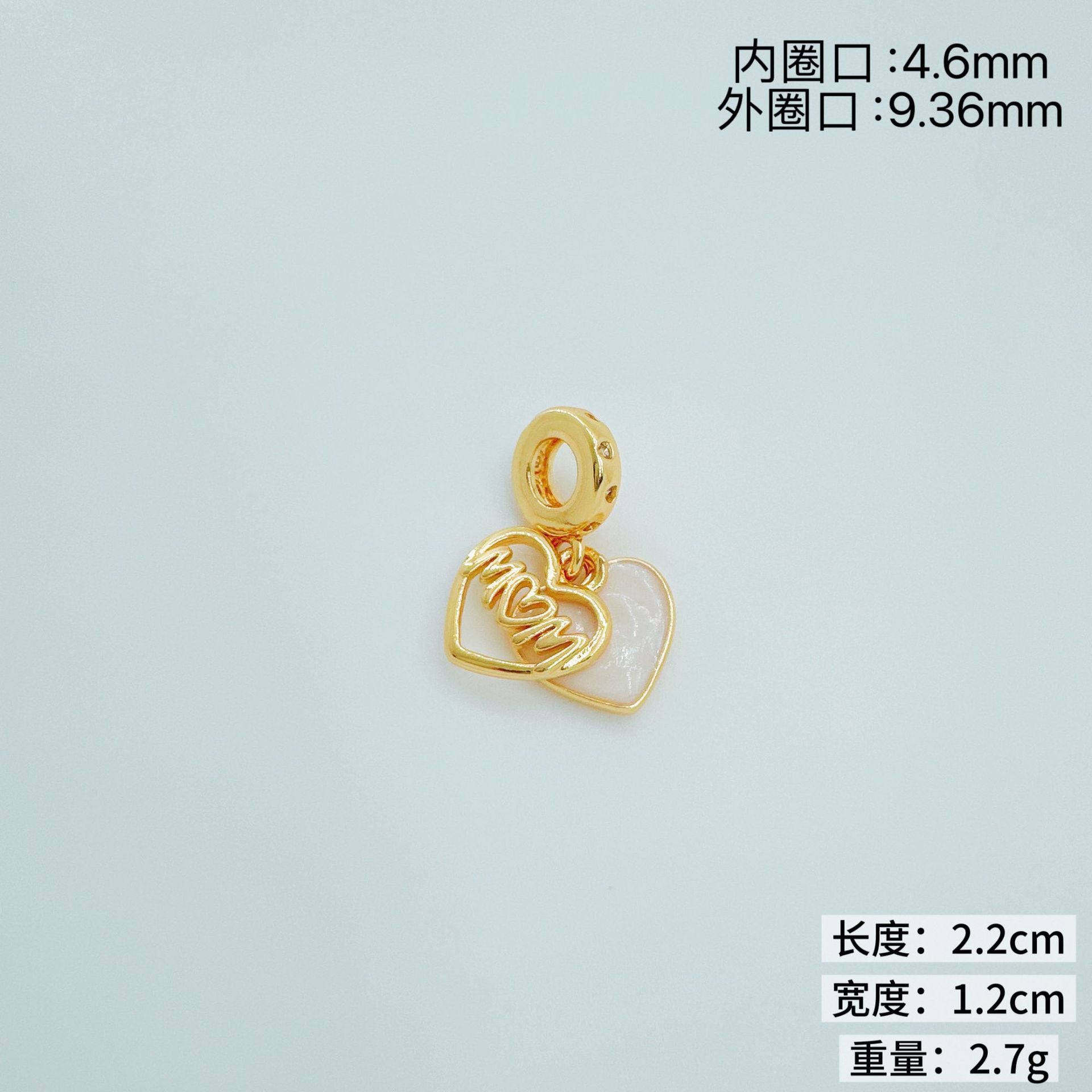Wholesale European Style Clover Cross Pendant Necklace
