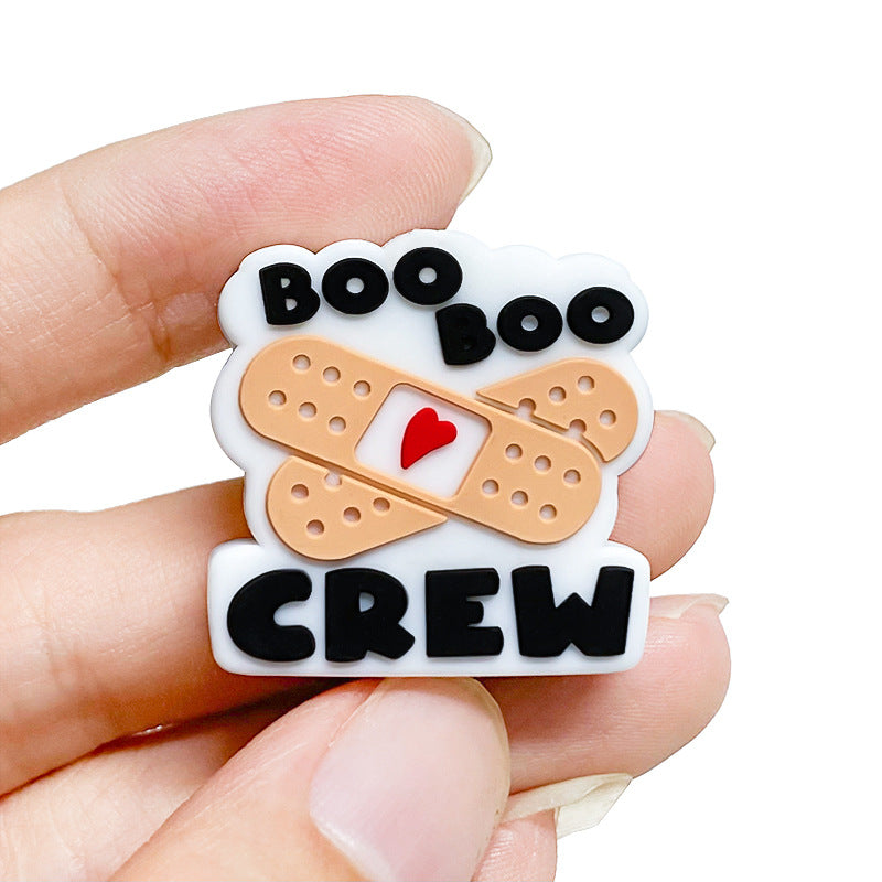 Wholesale 10pcs Cartoon Band-Aid Focal Beads DIY Beaded Accessories ACC-BDS-WDX124