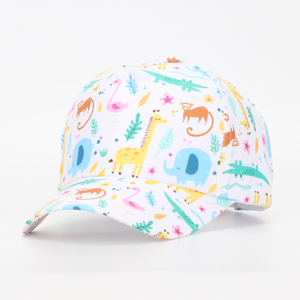 Wholesale Children's Cartoon Animal Cute Dinosaur Baseball Cap Kids Hat ACC-KH-JingHong003