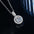 Wholesale Full Diamond Round Necklace 925 Silver Moissanite Necklace