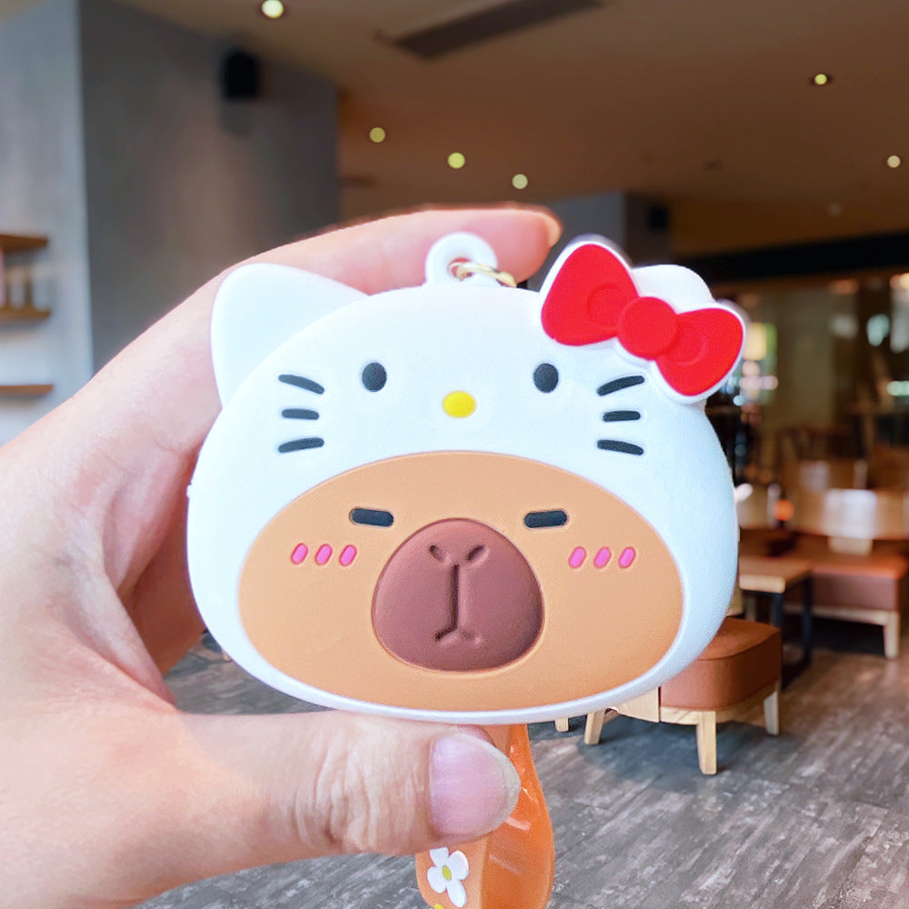 Wholesale Cartoon PVC Soft Keychains ACCVIP-KC-ErLu010