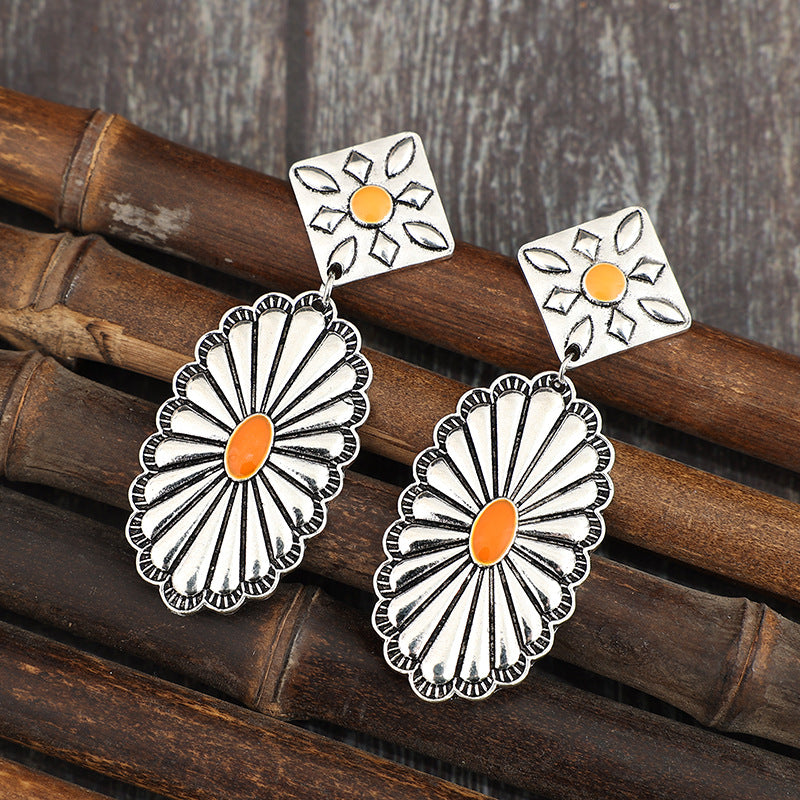 Wholesale Bohemian Drop of Glue Earrings