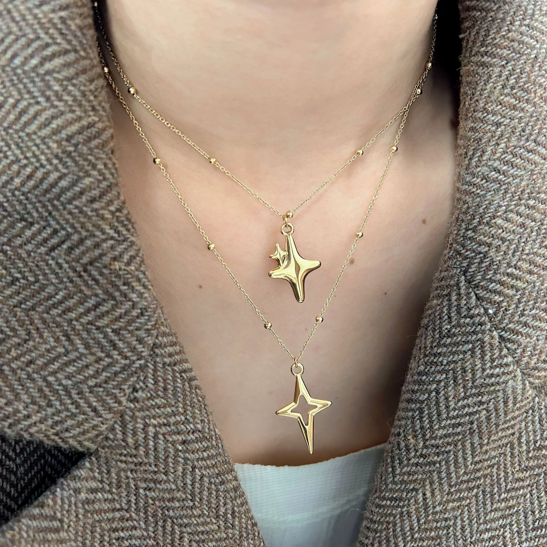 Wholesale  hollow solid cross stainless steel pendant necklace