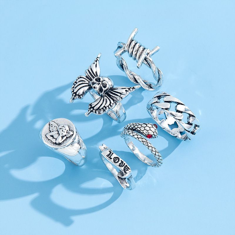 Wholesale  creative fashion ring set ladies jewelry