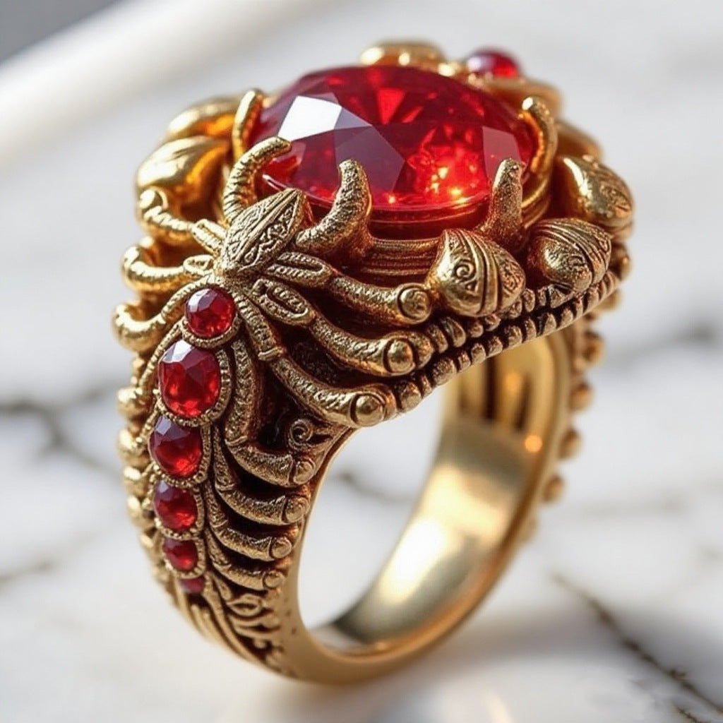 Wholesale Women S Gold Flower Ring Alloy Electroplated Jewelry Accessory For Gift And Boutique Resale