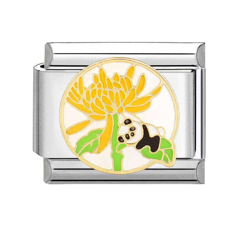 Wholesale Cartoon Animal Panda Bracelet Module DIY Composable Bracelet Charms DIY Bracelets