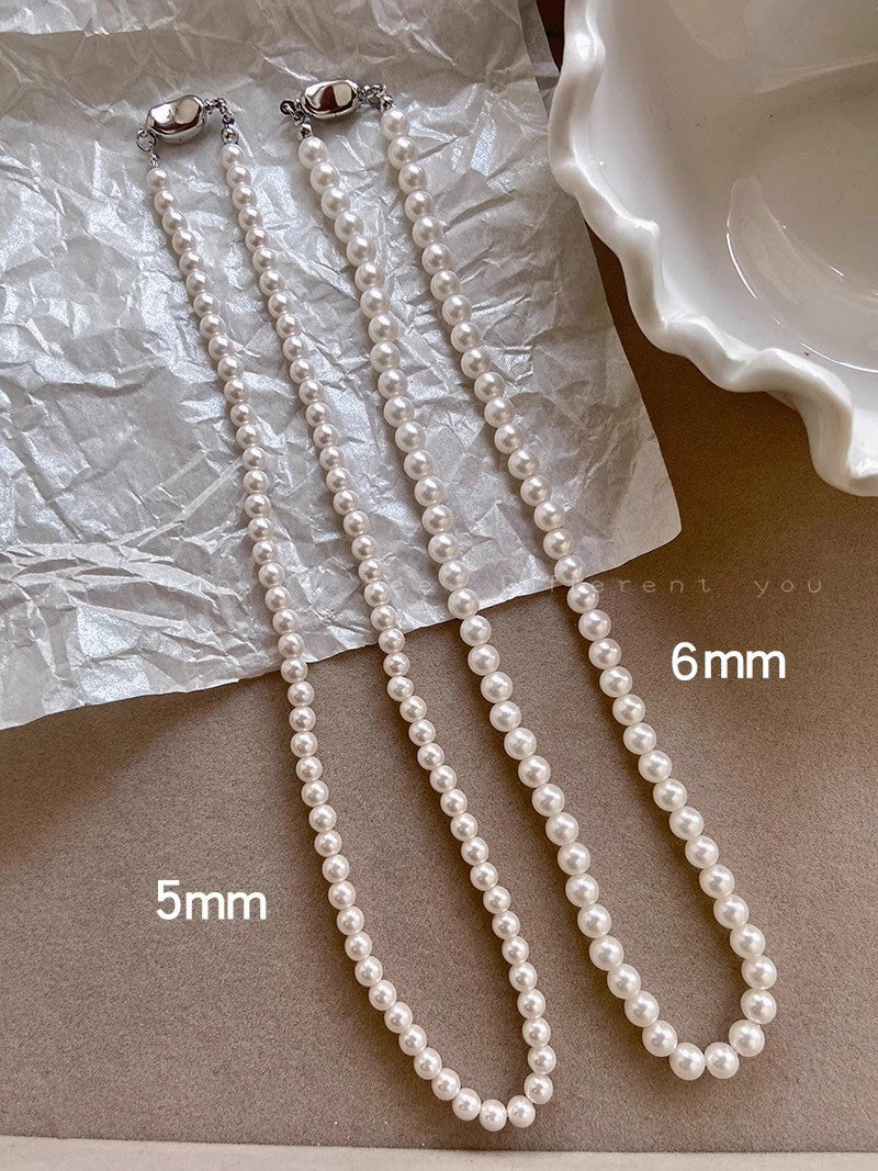 Wholesale Baroque Pearl Necklace Light Luxury  Elegant Clavicle Chain
