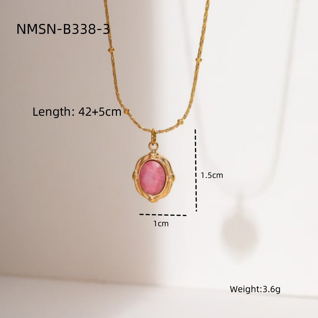 Wholesale  18K gold stainless steel necklace