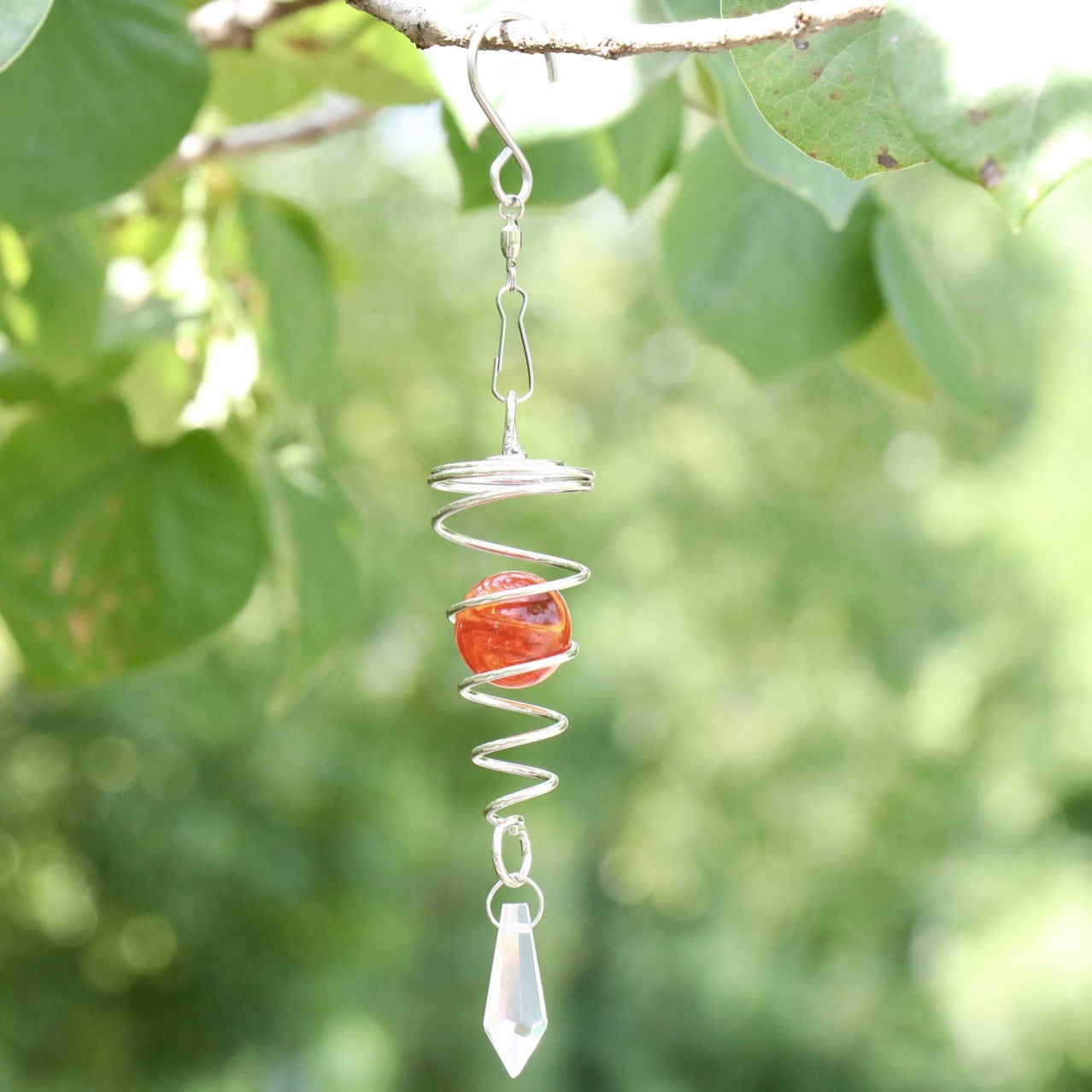 Wholesale electroplating rotating wind chime pendant