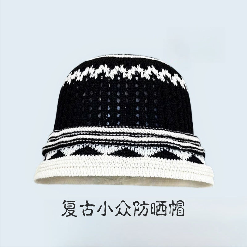 Wholesale  Hollow Breathable Sun Hat Bucket Hat